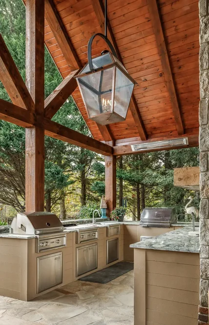 Outdoor Kitchen Lighting